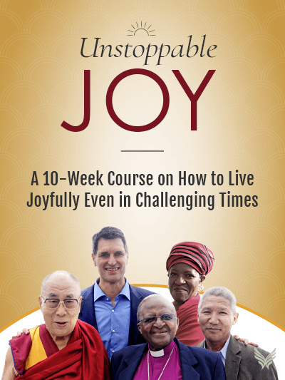 Dalai Lama & Archbishop Desmond Tutu's 10-Week Course Unstoppable Joy