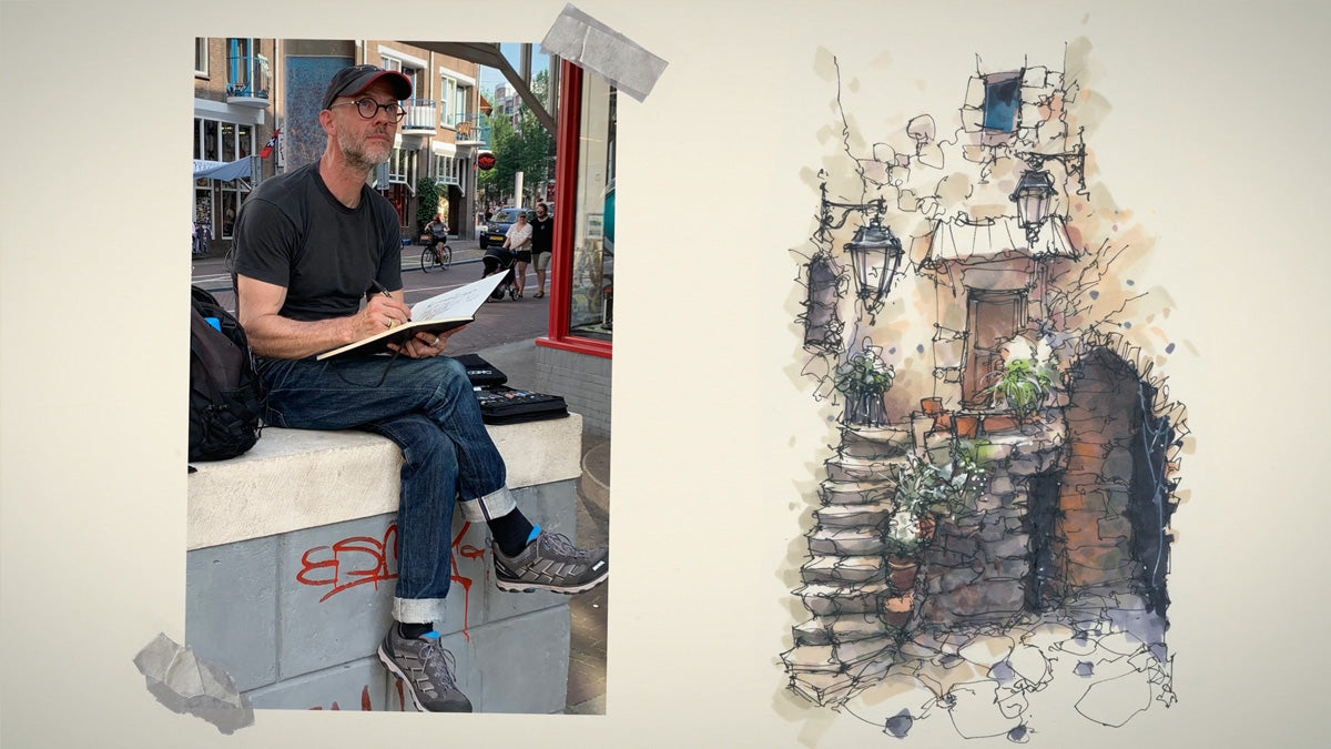 Expressive Architectural Sketching with Colored Markers by Albert Kiefer (Coupon & Review)